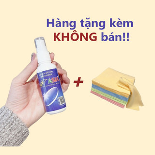[SIÊU SỐC] Combo Nước Xịt Mắt Kính Chuyên Dụng Kèm Khăn Lau Kính NRK-01