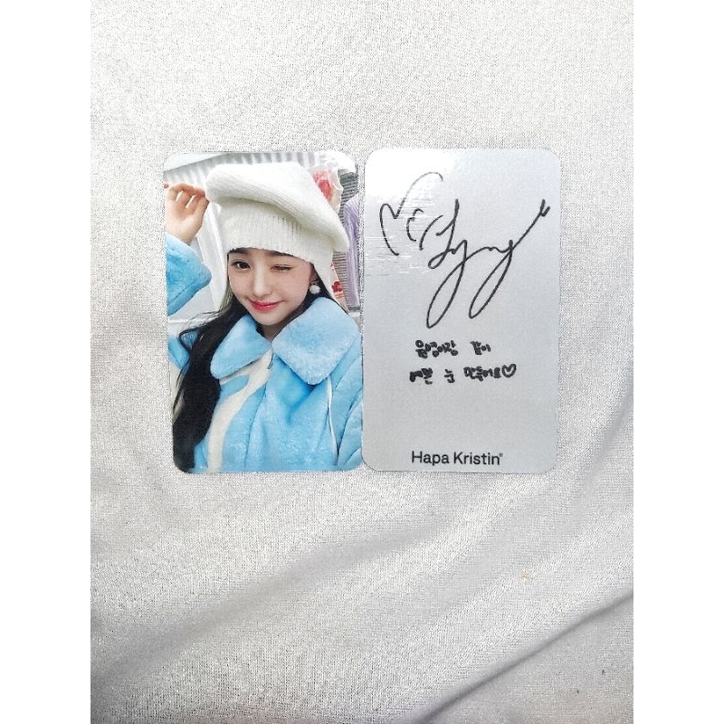 Card Bo Góc Jang Wonyoung-Ive 5.5-8.5cm