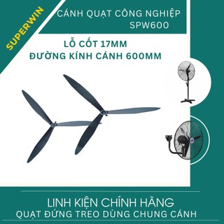Cánh quạt công nghiệp superwin cốt 16mm