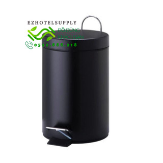 Thùng rác đạp chân inox 5l