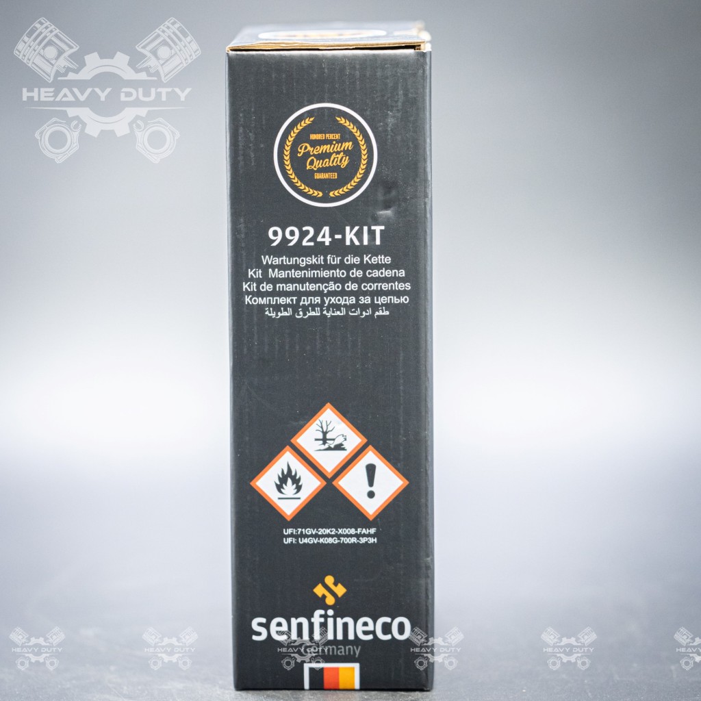 Senfineco 9924 9925 Road Chain Care Kit - Combo Dưỡng Vệ Sinh Sên Mỡ Bò Xanh Cao Cấp Senfineco