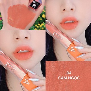 [Cam Ngọc] - Son Kem Lì Dolly (Angelux)  Không Chì Hữu Cơ Màu Cam Cam Ngọc Siêu Lì Công Nghệ Mới Nhất (Tách Set)
