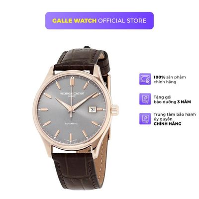 Đồng hồ cơ nam Frederique Constant FC-303LGR5B4 kính Sapphire sang trọng, chống nước 5ATM, dây da cao cấp