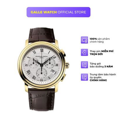 Đồng hồ nam Frederique Constant FC-292MC4P5 phong cách sang trọng, chống nước 5ATM, dây da đeo tay cao cấp