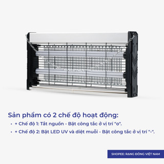 Đèn bắt muỗi Rạng Đông dạng lưới