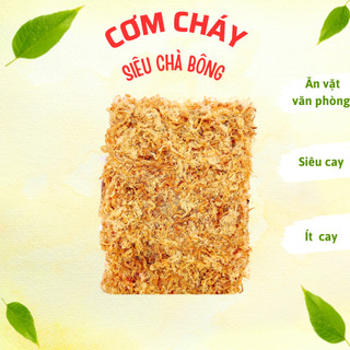 Cơm Cháy Nhiều Chà Bông Đồ Ăn Vặt Healthy Cho Chị Em Văn Phòng Giòn Thơm Ngon Ít Cay