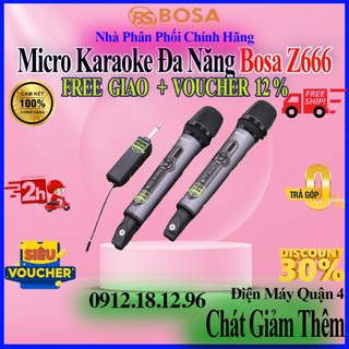 Micro không dây bosa z666 - hàng chính hãng