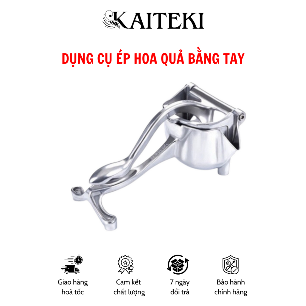 Máy Vắt Cam Chanh Ép Nước Rau Củ Cầm Tay Tại Nhà Siêu Bền Chống Gỉ Sét - Dụng Cụ Ép Hoa Quả Trái Cây