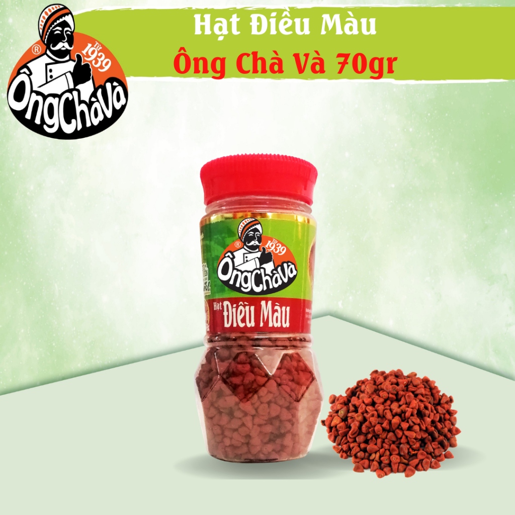 Hạt Điều Màu Ông Chà Và 70g (Annatto Seed)