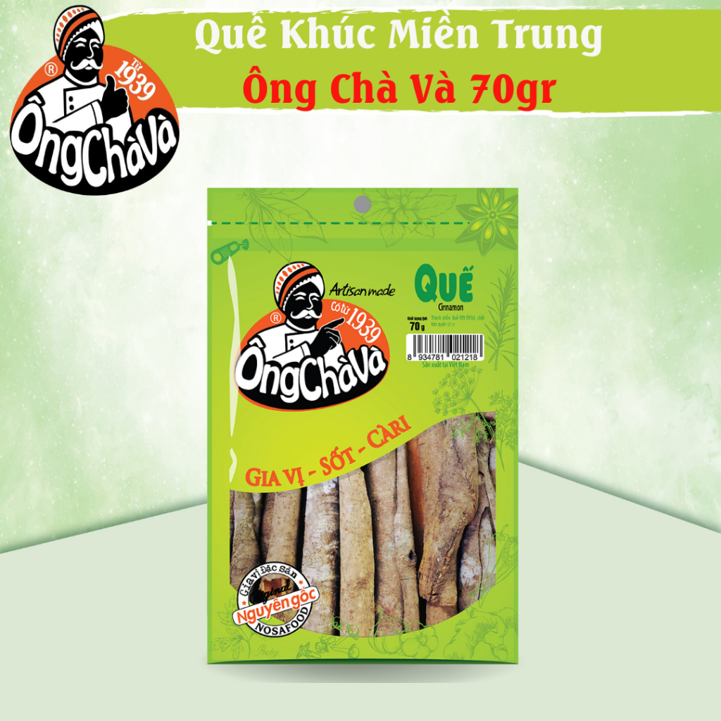 Quế Khúc Nguyên Vỏ Ông Chà Và 70g (Cinnamon) - Quế Thanh