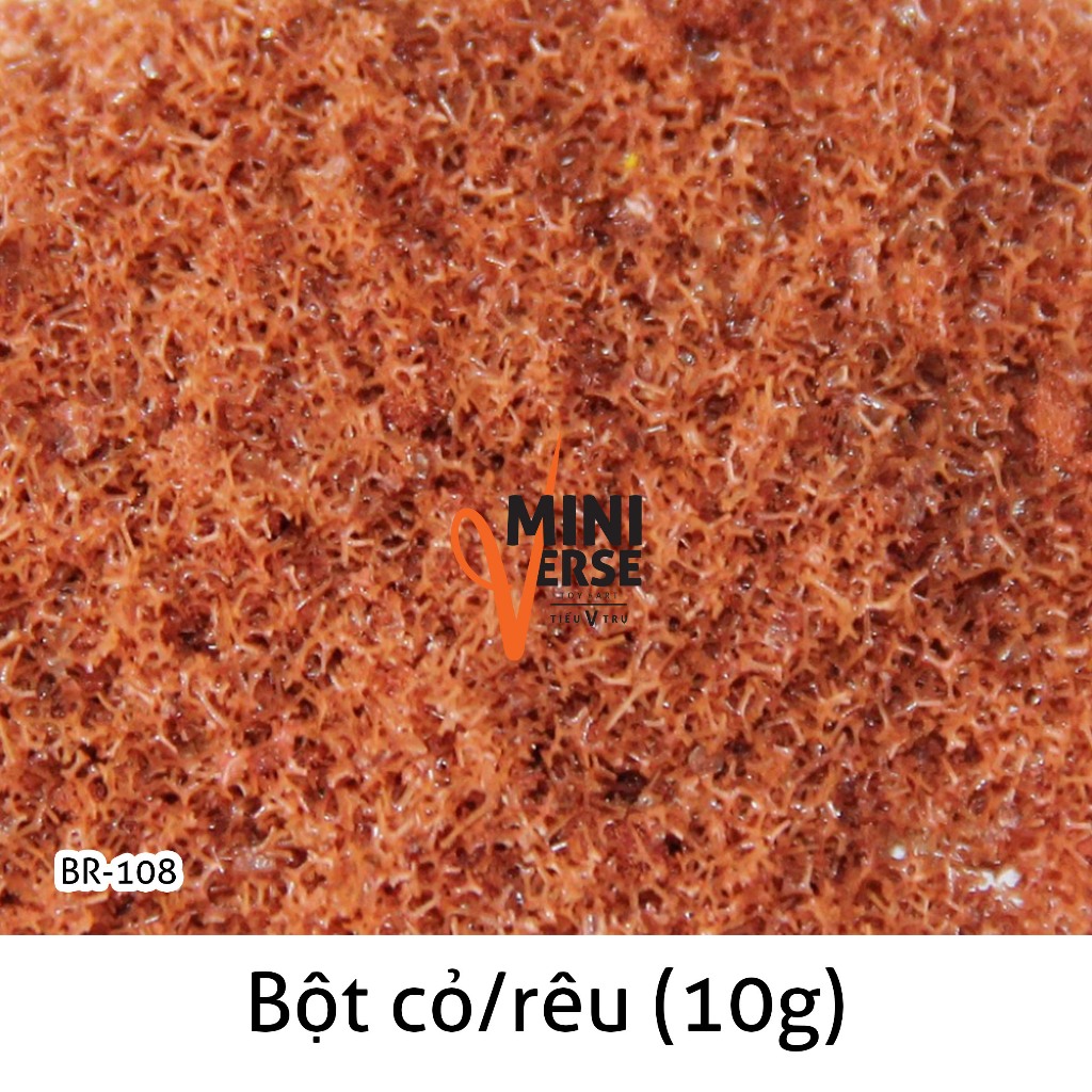 Bột cỏ / rêu làm cây/mảng rêu, làm nền trang trí sa bàn, đồ handmade