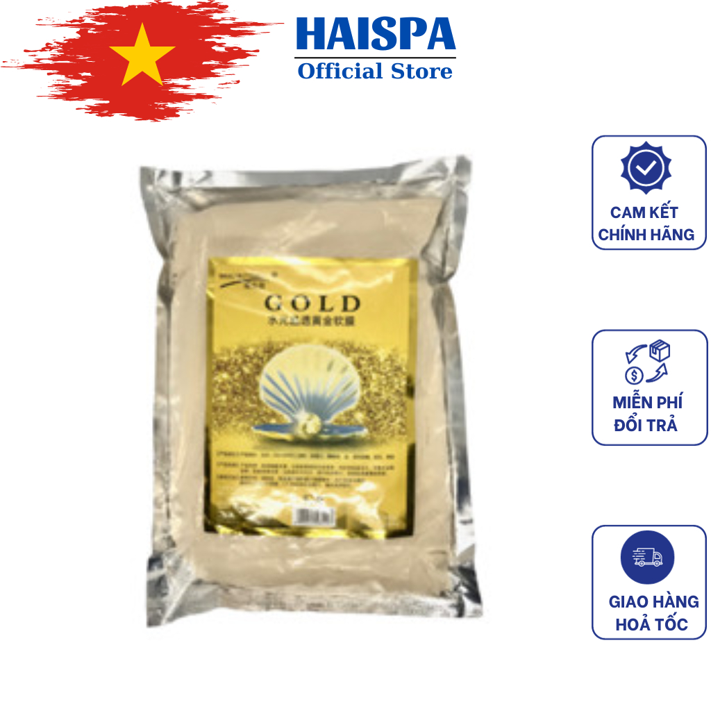 Mặt nạ vàng sâm , mặt nạ vàng sâm cao cấp -Haispa