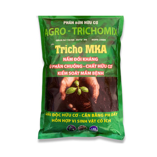 Trichoderma MKA nấm đối kháng bảo vệ rễ, ủ phân hữu cơ, xác bã thực vật (gói 1kg)