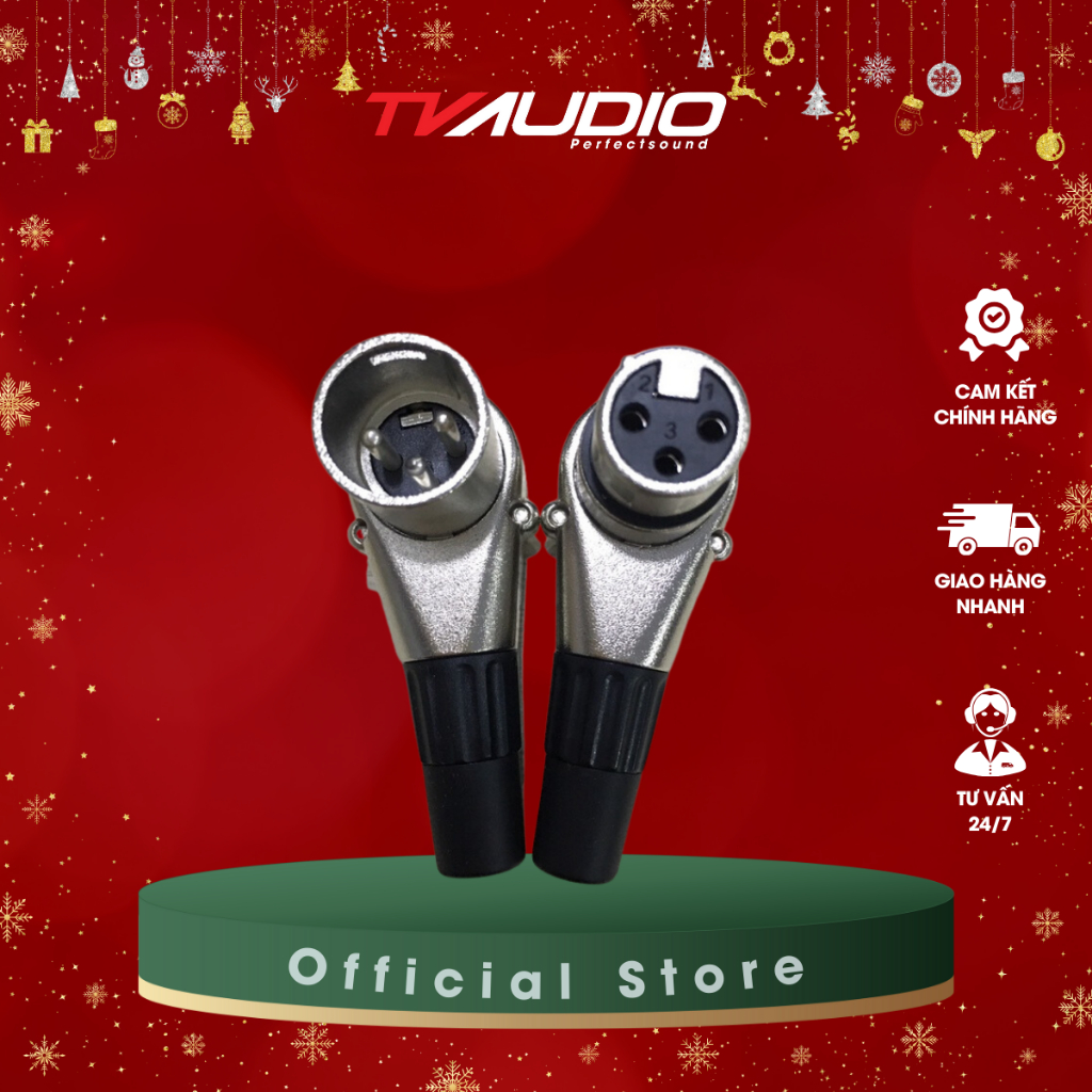 Jack Canon Đực Cái Cong Dapro Jack Âm Thanh Canon Rắc Âm Thanh Đực Cái