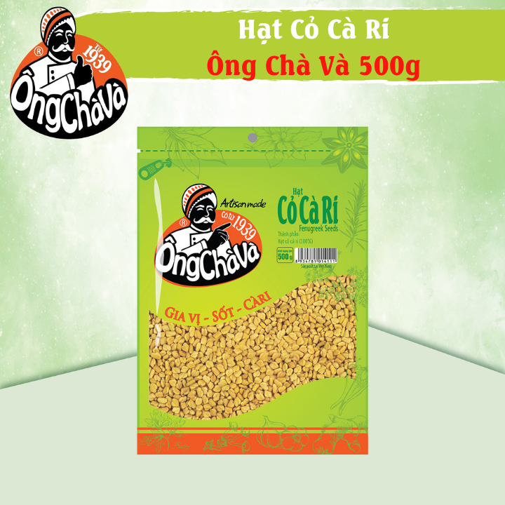 Hạt Cỏ Cà Ri Ông Chà Và 500g (Fenugreek Seeds)