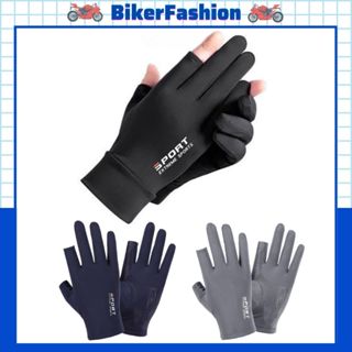 Găng Tay Xe Máy, Xe Đạp, Bao Tay Chống Nắng Hở 2 Ngón Sport - Dễ Dàng Cầm Nắm, Bấm Được Điện Thoại, Chất vải Siêu Mát