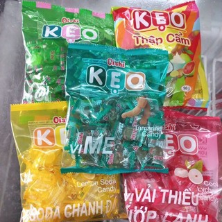 Kẹo Oishi ổi, kẹo cứng oishi thập cẩm Gói 90g