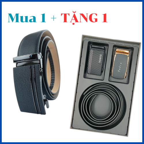 Thắt Lưng Nam , Dây Thắt Lưng Da Nam PEDRO 2 trong 1 Có Thể Thay Đổi Mặt Khi Cần