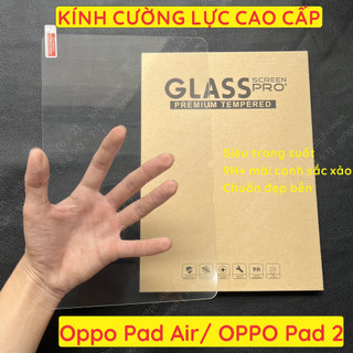 Kính cường lực oppo pad air 2022/ oppo pad 2 2023 trong suốt, bo cong chuẩn xịn
