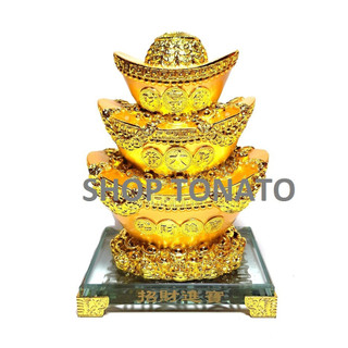 THỎI VÀNG PHONG THỦY 3 TẦNG 4257 CAO 18CM
