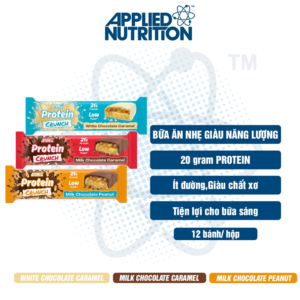 Thanh Protein Applied Protein Crunch Bar (01 thanh x 60g)