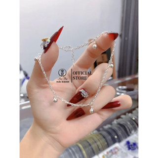 lắc chân xoắn chuông bạc ta HHJ