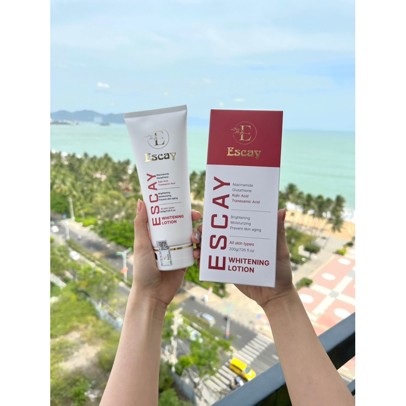 Escay whitening lotion kem trắng da body 200ml