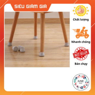 Combo 4 nút bịt chân bàn silicon chống trượt chống trầy nền nhà