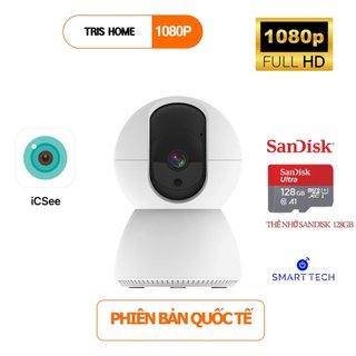 Camera Xiaomi Style ICSEE+ SMART TECH VN - 1080P/2MP - Hỗ trợ tiếng Việt, phiên bản quốc tế, model mới nhất 2023