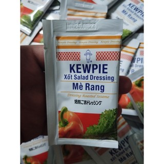 [Nước sốt mè rang Kewpie gói 15ml] sốt mè thơm, mua 50 gói sốt tặng kèm 1 gói rong nho 10gr nở 30gr siêu ngon, siêu giòn