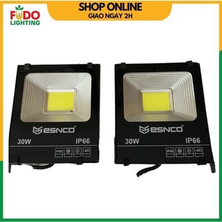 Đèn pha led 5054 esnco 30w, 50w, 100w, 200w trắng vàng chống nước ip66 tiết kiệm điện