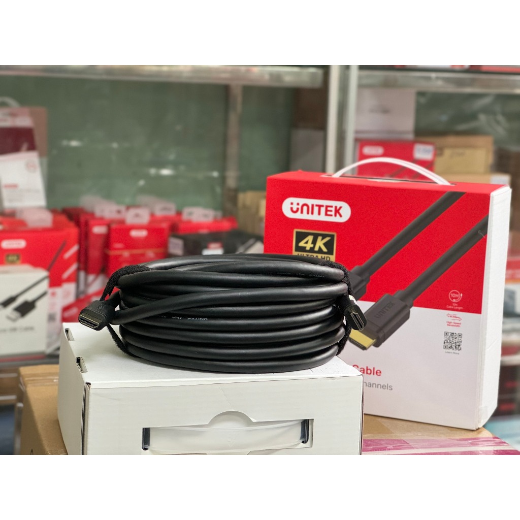 Cáp HDMI 10M Unitek Y-C 142M