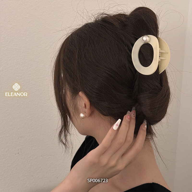 Kẹp tóc nữ càng cua Eleanor Accessories kiểu dáng basic phụ kiện tóc 6469
