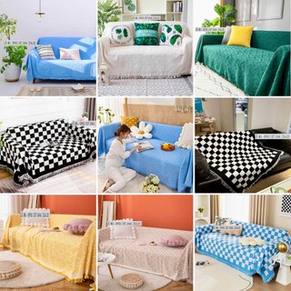 Khăn Thảm Phủ Sofa Họa Tiết Thổ Cẩm, Chăn Đắp Thư Giãn Hàng Cao Cấp Loại 1 khăn sofa họa tiết caro sang trọng