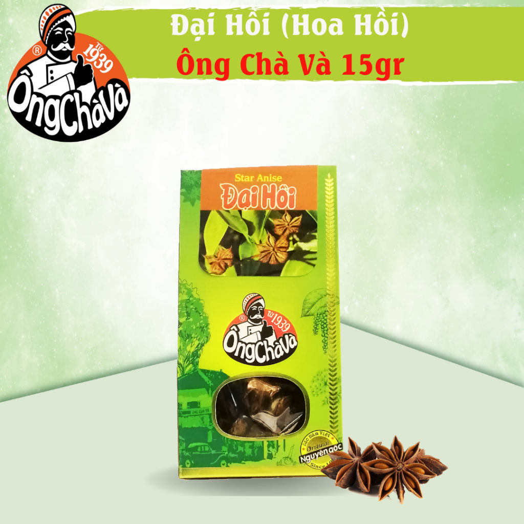 Hộp Đại Hồi Ông Chà Và 15g (Star Anise)