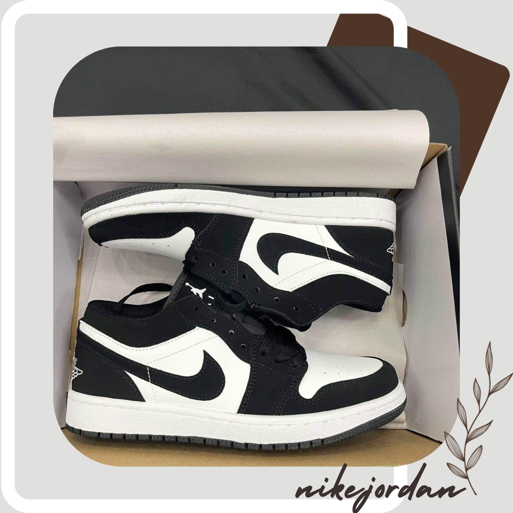 Giày Jordan Cổ Thấp Nam Nữ, Giày Jordan Xám Paris Cổ Thấp Hàng Full Box Bill