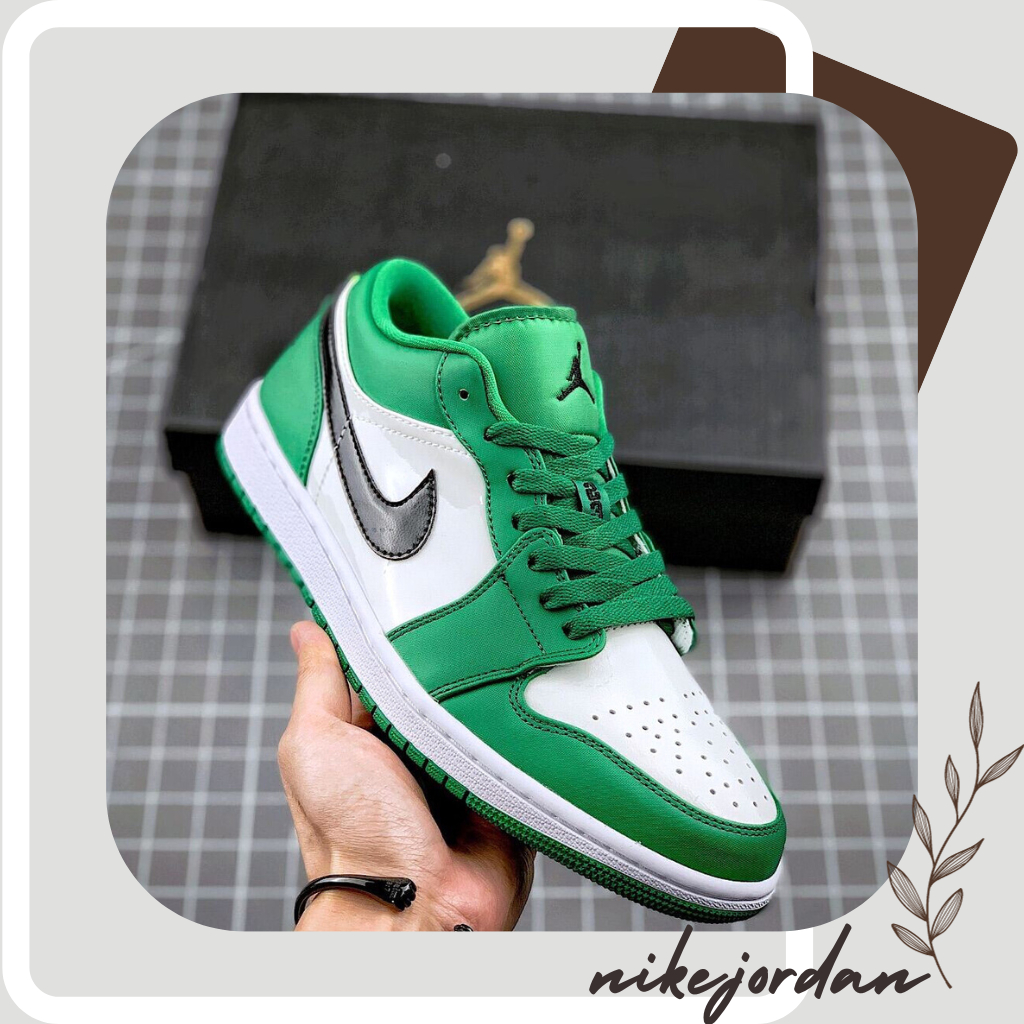 Giày Jordan Cổ Thấp Nam Nữ, Giày Jordan Xám Paris Cổ Thấp Hàng Full Box Bill