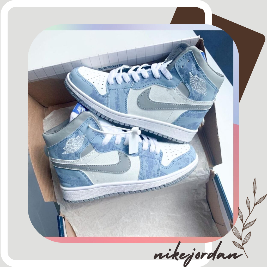 Giày Jordan Cổ Cao Nam Nữ, Giày Nike_Jordan Cổ Cao Hàng Đẹp Full Box Bill