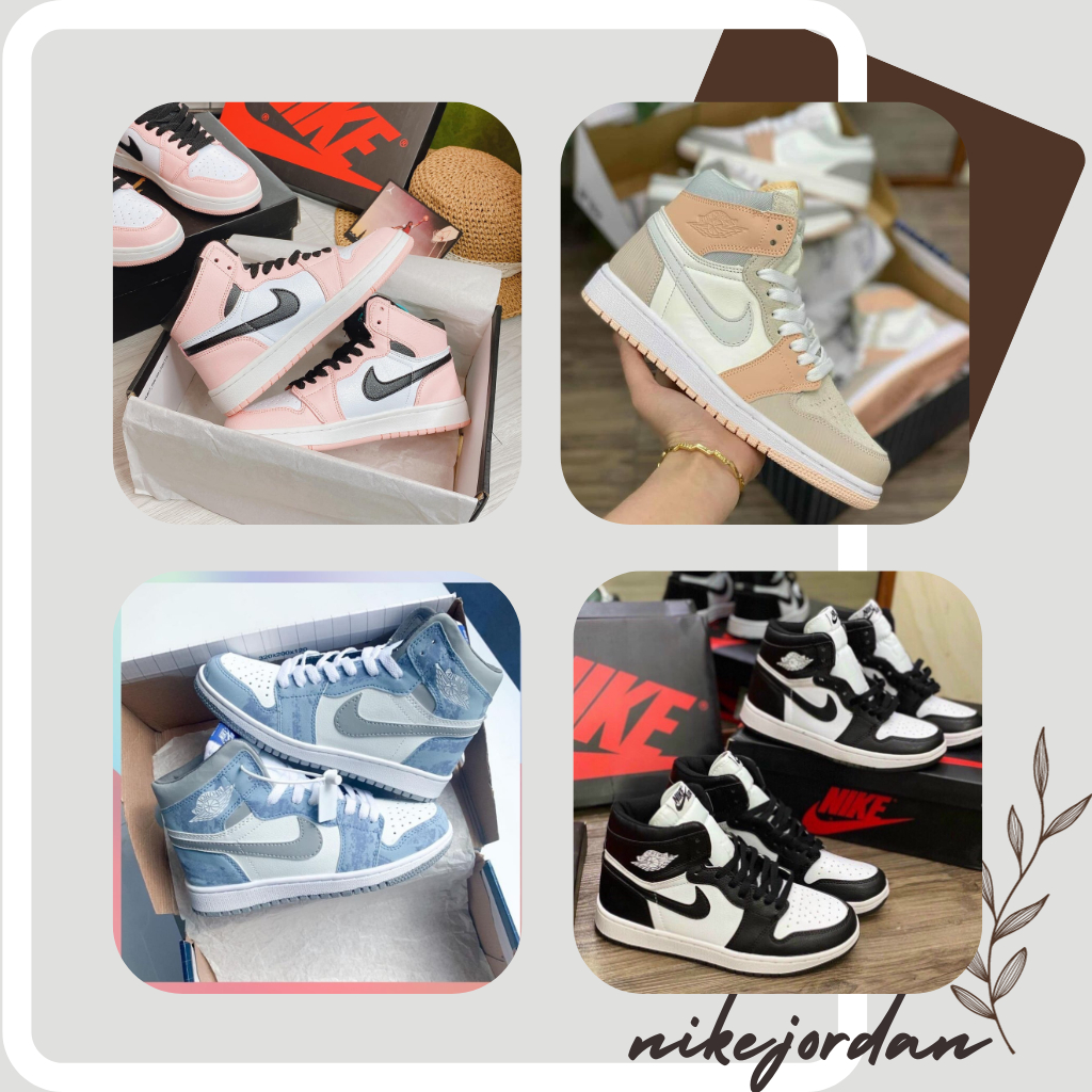 Giày Jordan Cổ Cao Nam Nữ, Giày Nike_Jordan Cổ Cao Hàng Đẹp Full Box Bill