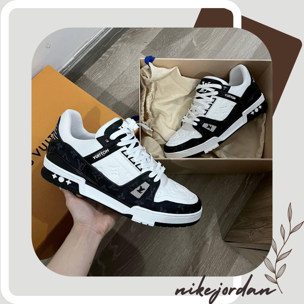 Giày LV Nam Nữ, Giày LV_Louis Vuitton Nam Nữ Hàng Full Box Bill