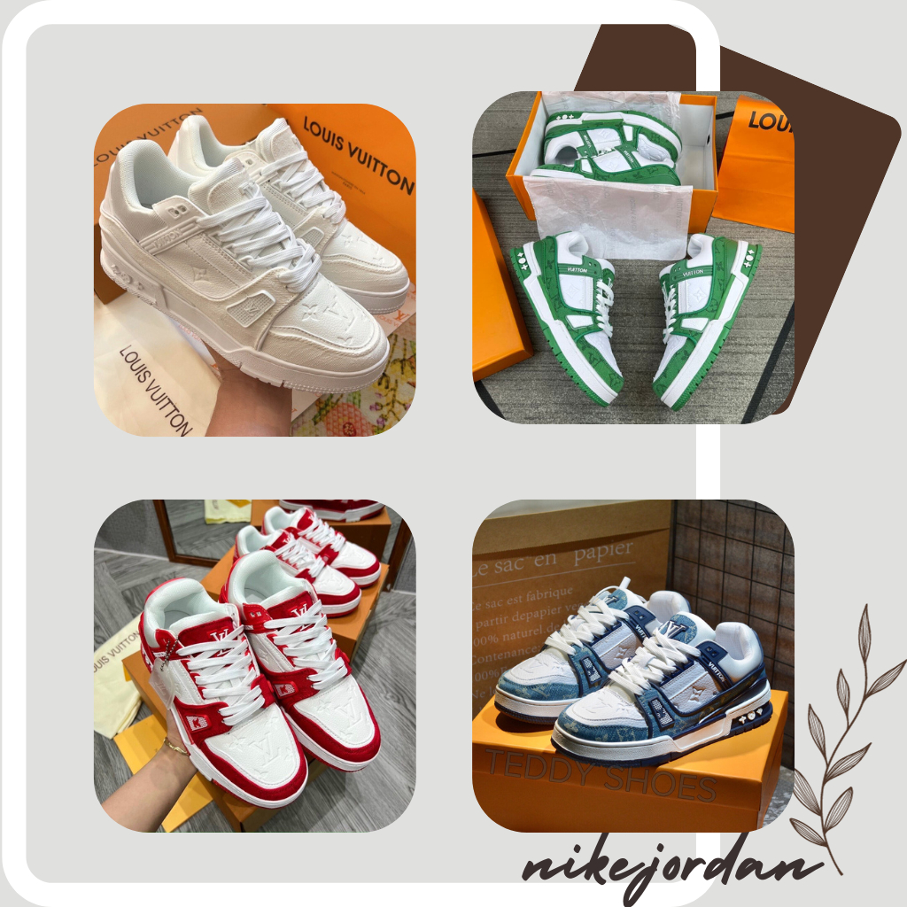 Giày LV Nam Nữ, Giày LV_Louis Vuitton Nam Nữ Hàng Full Box Bill