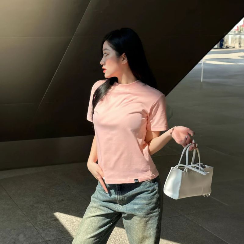 ÁO BABY TEE CHẤT COTTON CO GIÃN BASIC