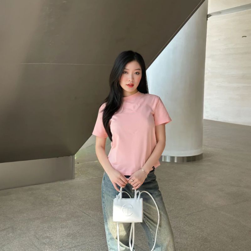 ÁO BABY TEE CHẤT COTTON CO GIÃN BASIC