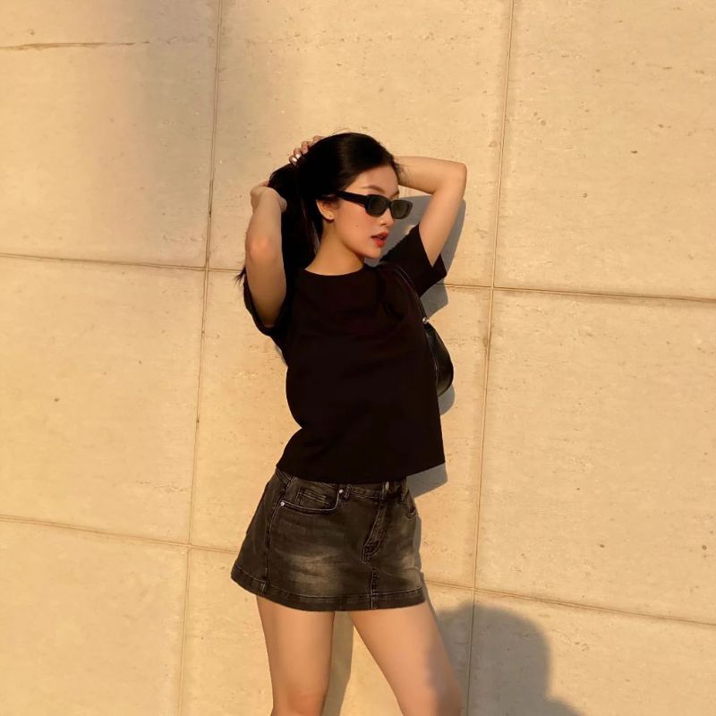 ÁO BABY TEE CHẤT COTTON CO GIÃN BASIC