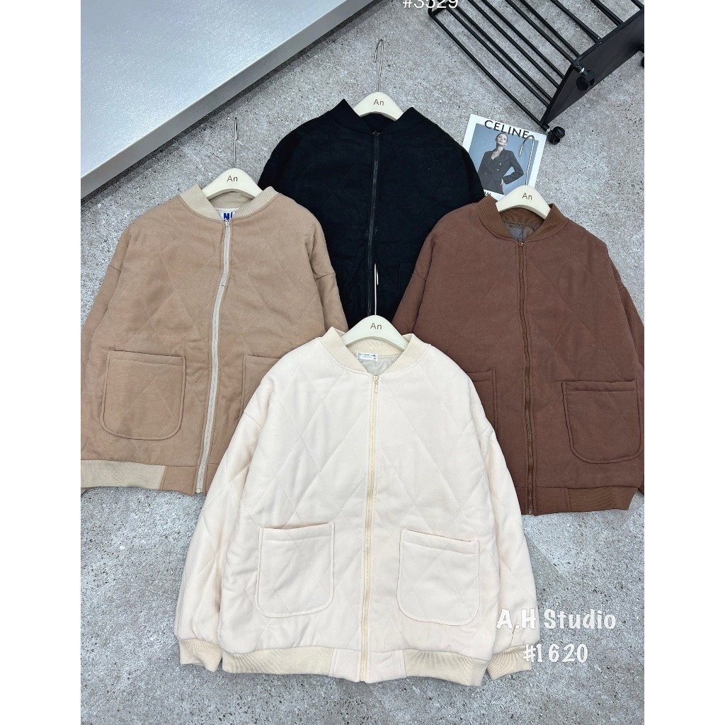 Áo bomber trám unisex mặc đôi nam nữ - Retrostyle - aobombertram1620