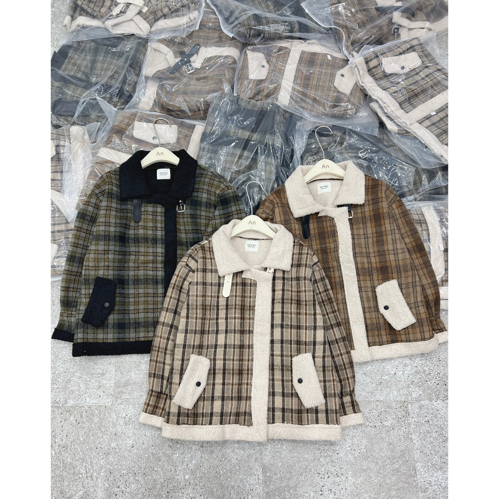Áo khoác lót lông fom rộng - Retrostyle - Aokhoac007