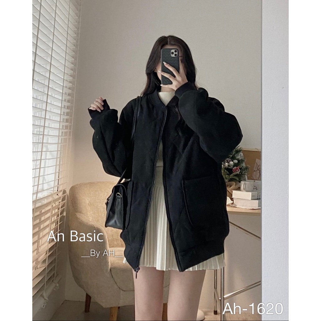 Áo bomber trám unisex mặc đôi nam nữ - Retrostyle - aobombertram1620