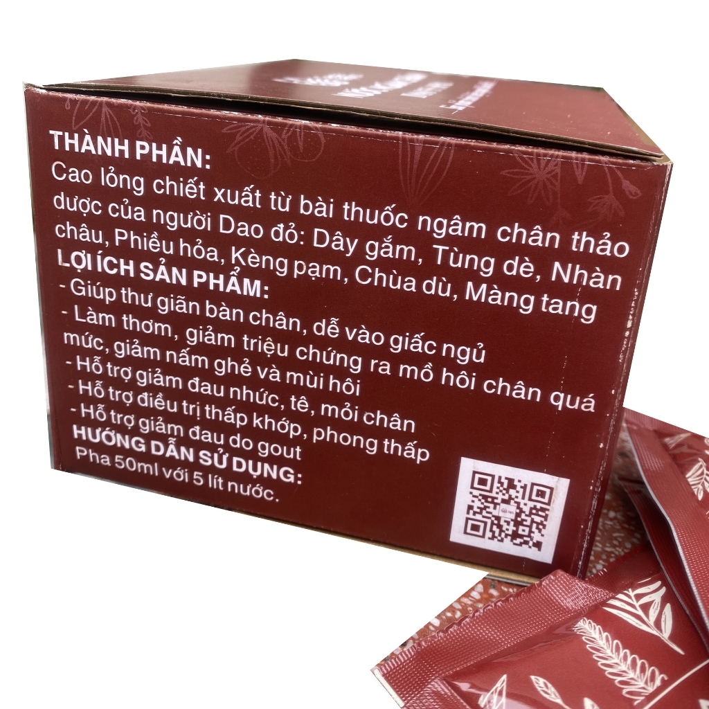 Nước ngâm chân thảo dược Dao's Spa chính hãng thư giãn giúp ngủ ngon ngủ sâu giấc, không bị lạnh chân vào mùa đông