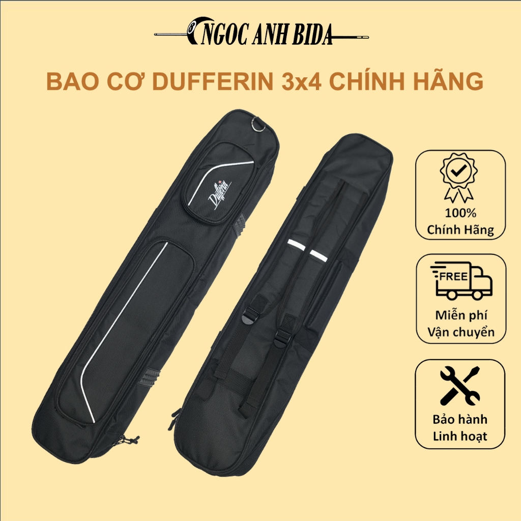 Bao cơ DUFFERIN 3x4  Chính Hãng, 2 quai đeo