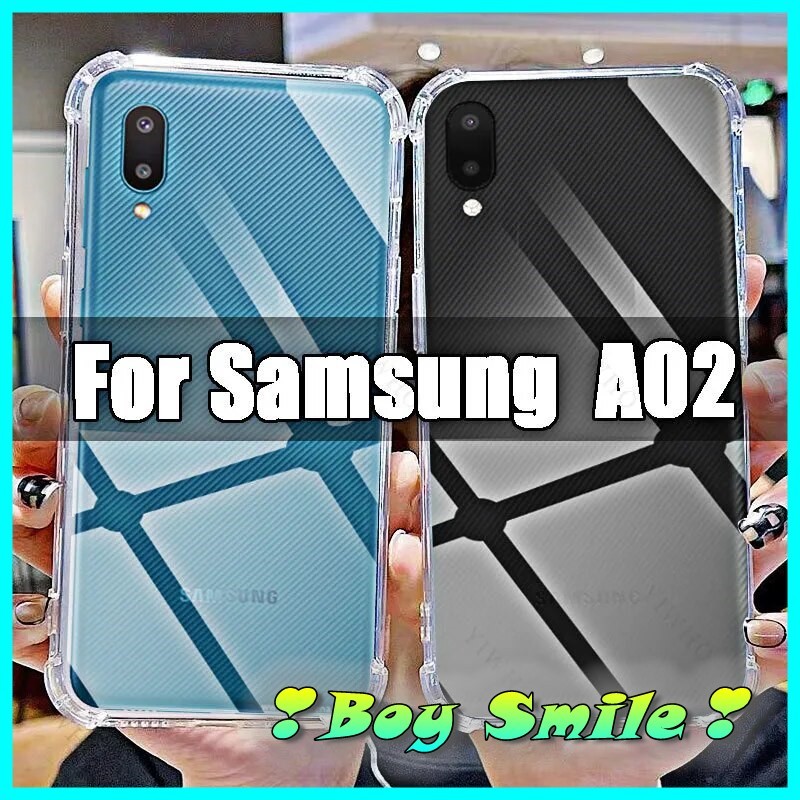 Samsung A02 Ốp Lưng chống va đâp Anti Shock cho Samsung A02 Trong Suốt Siêu Rẻ